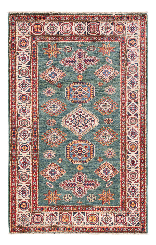 Alfombra Ziegler - Kazak - 154 x 100 cm - verde