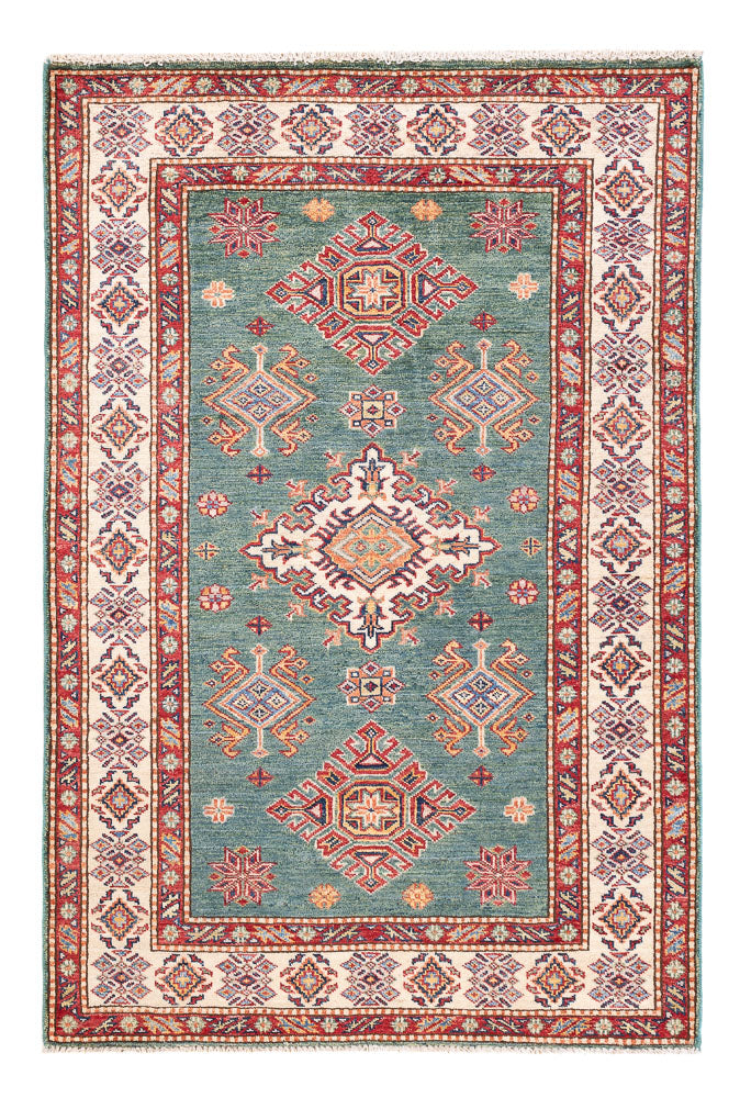 Alfombra Ziegler - Kazak - 151 x 100 cm - verde