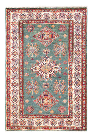 Alfombra Ziegler - Kazak - 151 x 100 cm - verde
