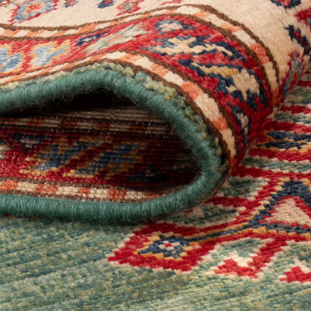 Alfombra Ziegler - Kazak - 151 x 100 cm - verde