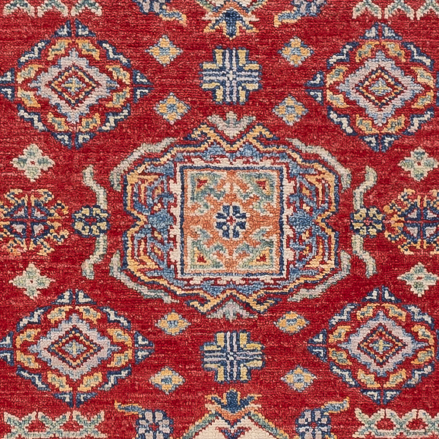 Alfombra Ziegler - Kazak - 150 x 96 cm - rojo