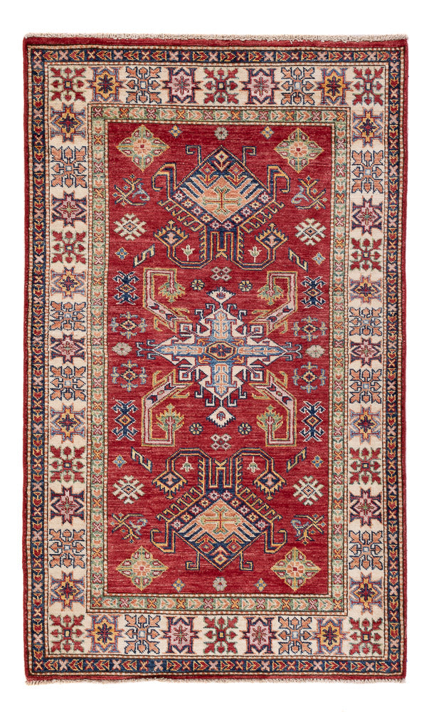 Alfombra Ziegler - Kazak - 158 x 96 cm - rojo