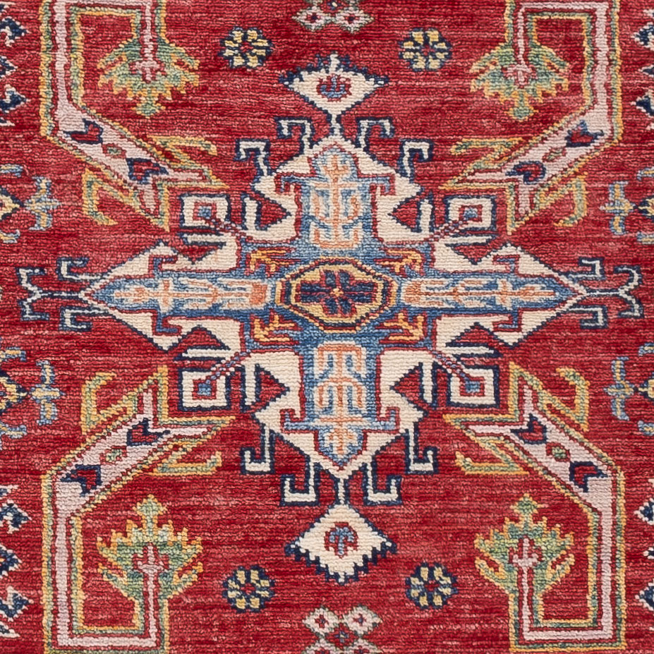Alfombra Ziegler - Kazak - 158 x 96 cm - rojo