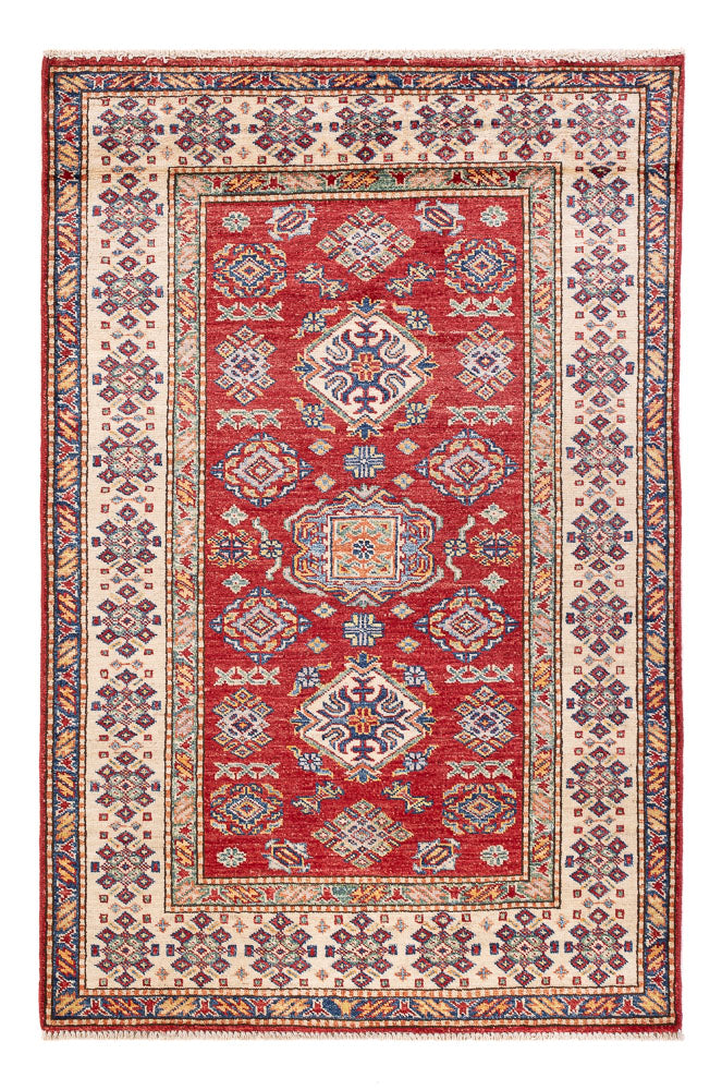 Alfombra Ziegler - Kazak - 150 x 98 cm - rojo