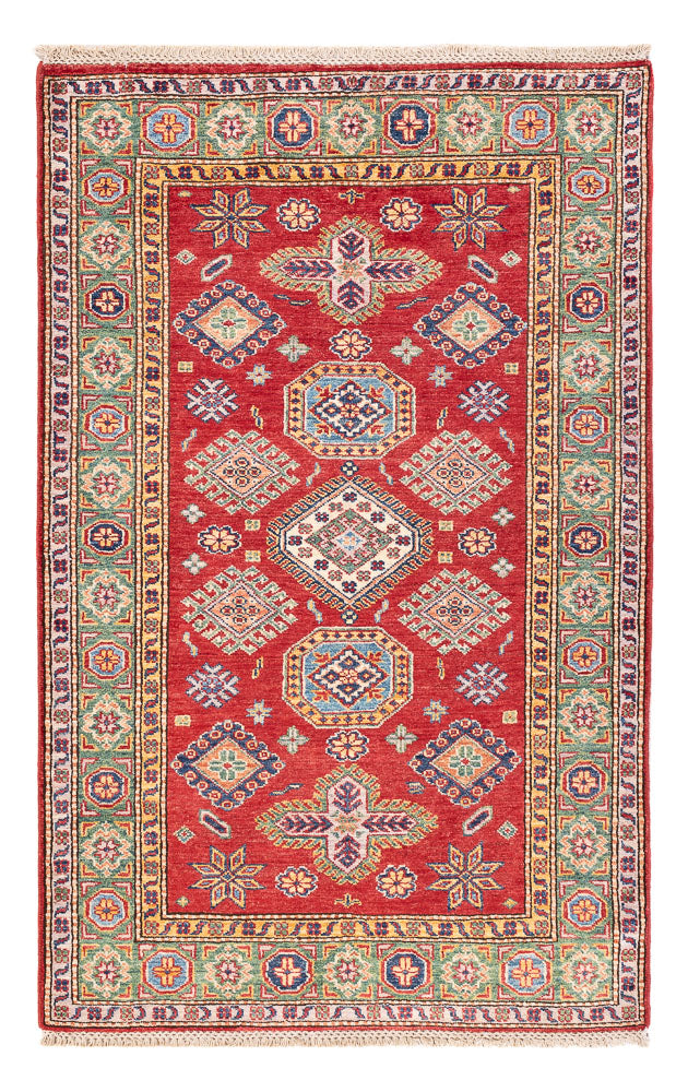 Alfombra Ziegler - Kazak - 154 x 100 cm - rojo