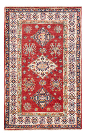 Alfombra Ziegler - Kazak - 154 x 101 cm - rojo