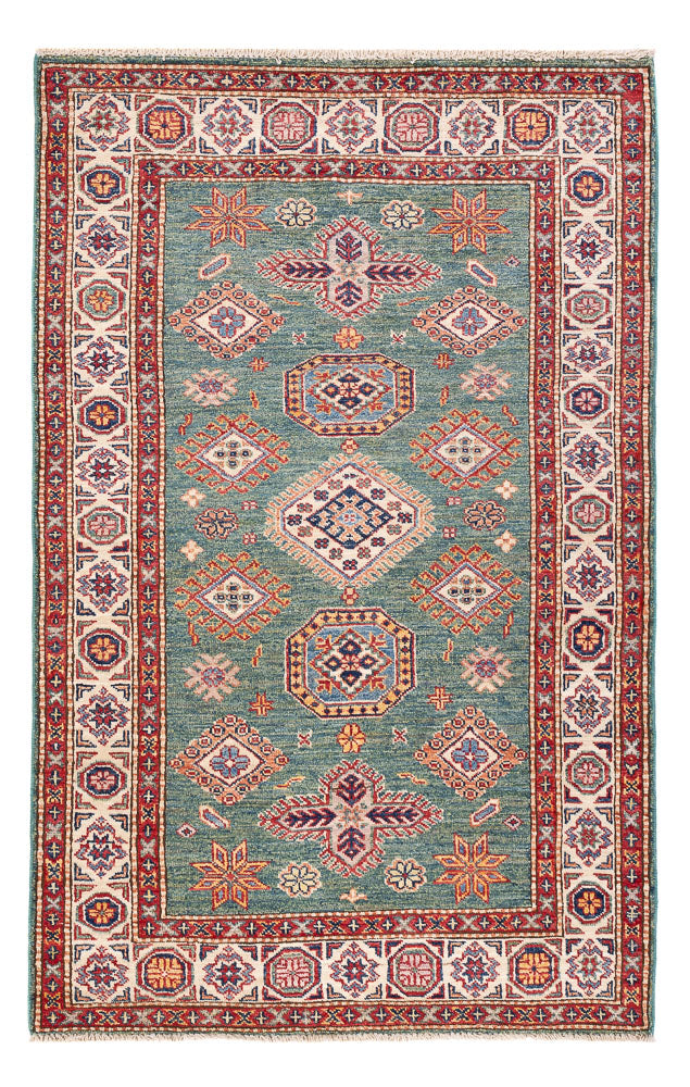 Alfombra Ziegler - Kazak - 150 x 98 cm - verde
