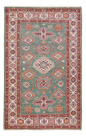 Alfombra Ziegler - Kazak - 150 x 98 cm - verde