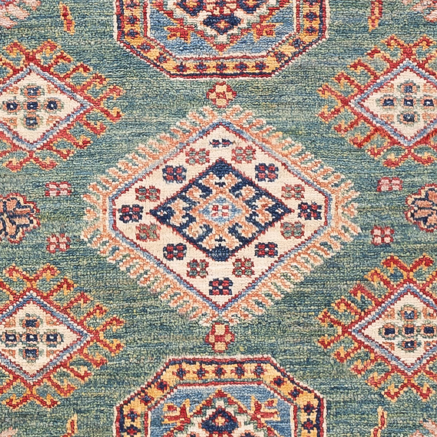 Alfombra Ziegler - Kazak - 150 x 98 cm - verde