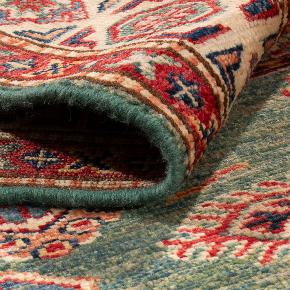 Alfombra Ziegler - Kazak - 150 x 98 cm - verde