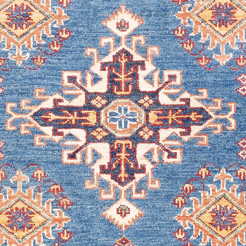 Alfombra Ziegler - Kazak - 158 x 100 cm - azul