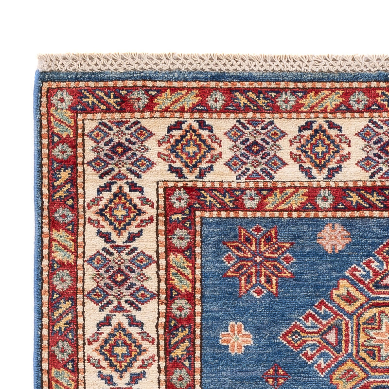 Alfombra Ziegler - Kazak - 152 x 96 cm - azul
