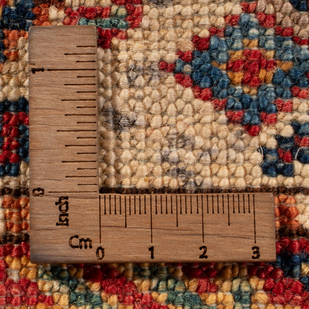 Alfombra Ziegler - Kazak - 152 x 96 cm - azul