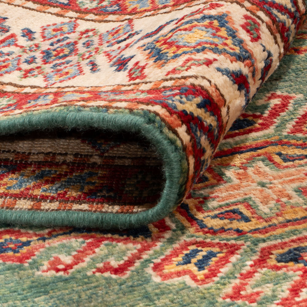 Alfombra Ziegler - Kazak - 154 x 98 cm - verde