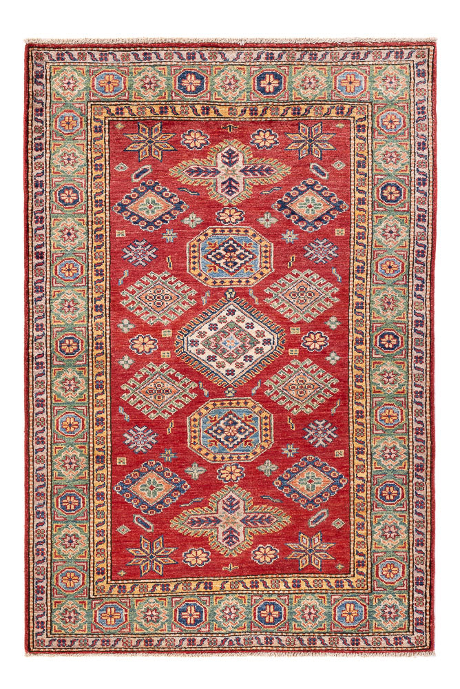 Alfombra Ziegler - Kazak - 151 x 100 cm - rojo