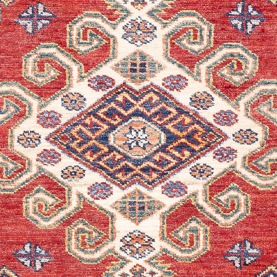 Alfombra Ziegler - Kazak - 146 x 103 cm - rojo
