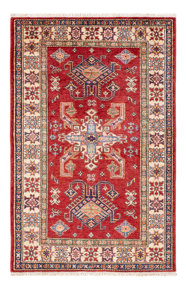 Alfombra Ziegler - Kazak - 153 x 98 cm - rojo