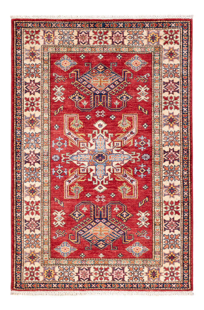 Alfombra Ziegler - Kazak - 148 x 100 cm - rojo