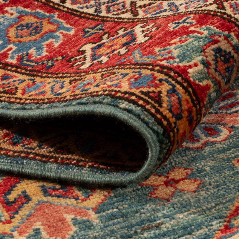 Alfombra Ziegler - Kazak - 153 x 100 cm - turquesa