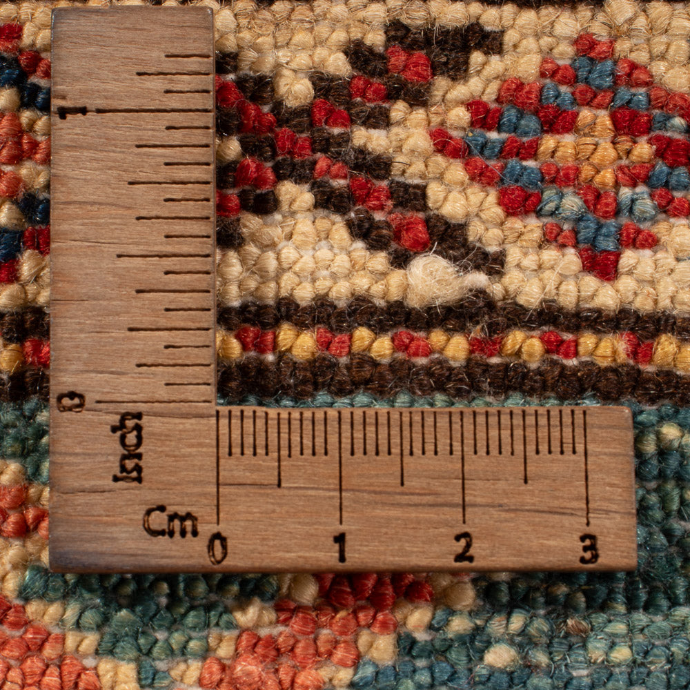 Alfombra Ziegler - Kazak - 153 x 100 cm - turquesa