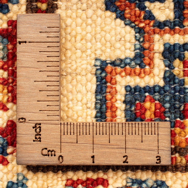 Alfombra Ziegler - Kazak - Real - 92 x 57 cm - beige claro