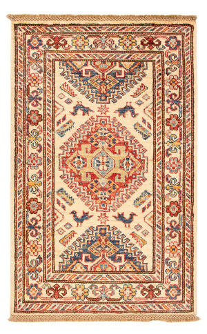 Alfombra Ziegler - Kazak - Real - 93 x 57 cm - beige claro