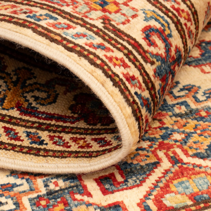 Alfombra Ziegler - Kazak - Real - 93 x 57 cm - beige claro