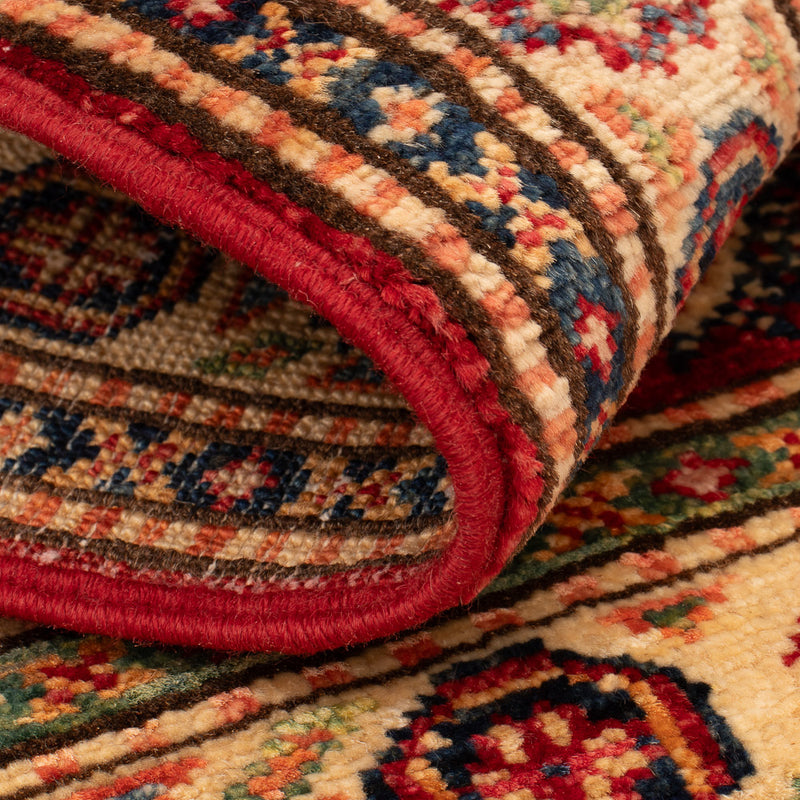 Alfombra Ziegler - Kazak - Real - 92 x 60 cm - rojo