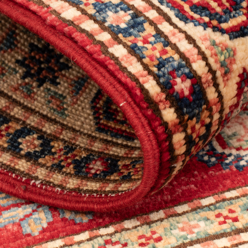 Alfombra Ziegler - Kazak - Real - 91 x 59 cm - rojo