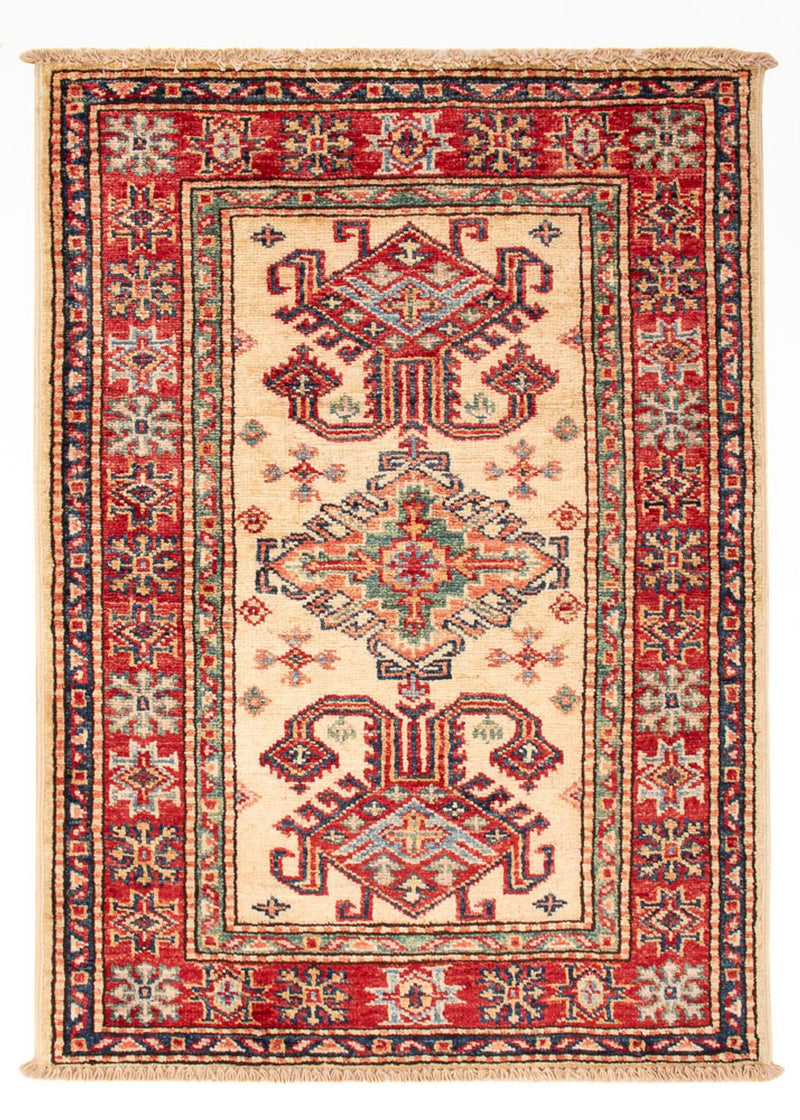 Alfombra Ziegler - Kazak - Real - 88 x 62 cm - beige