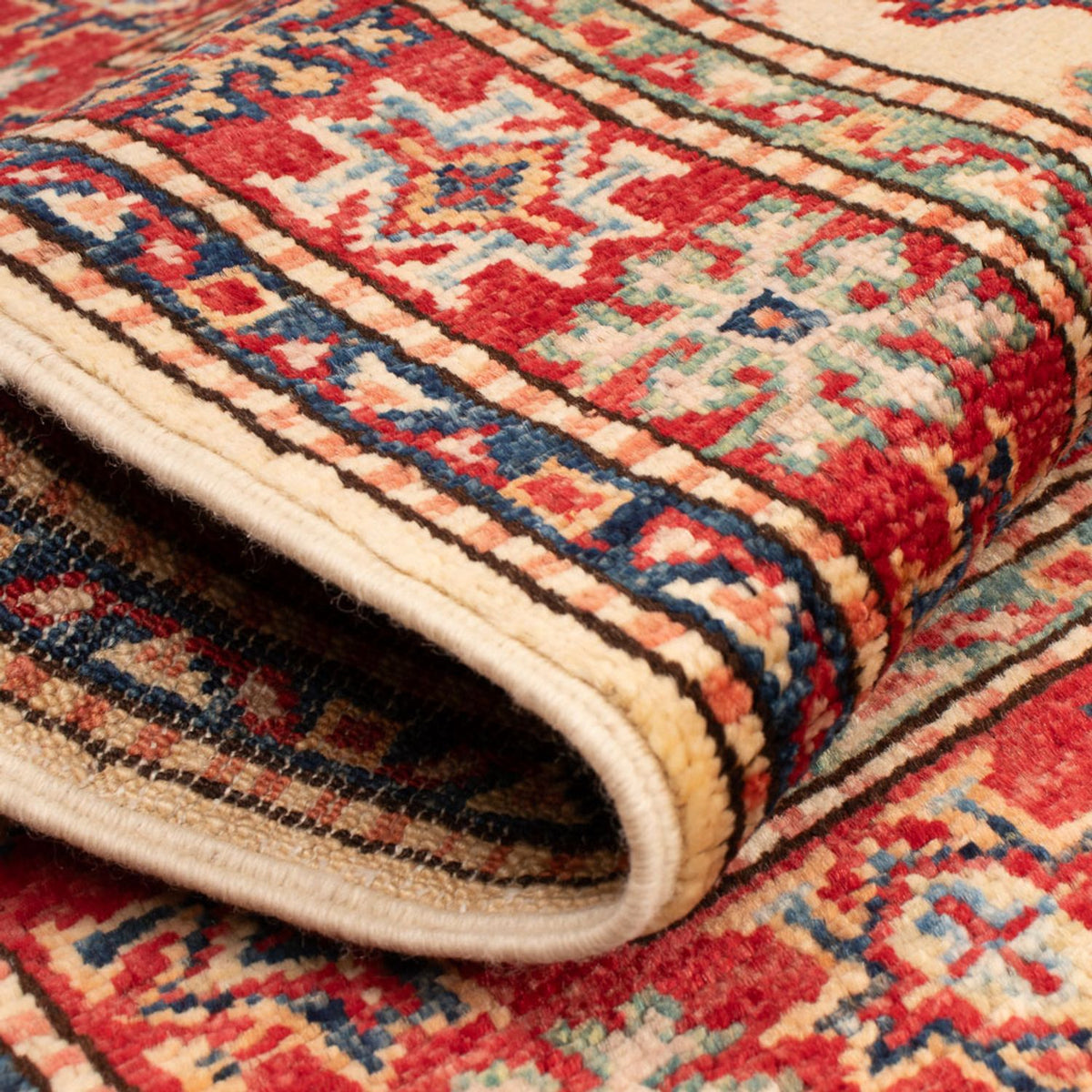 Alfombra Ziegler - Kazak - Real - 88 x 62 cm - beige