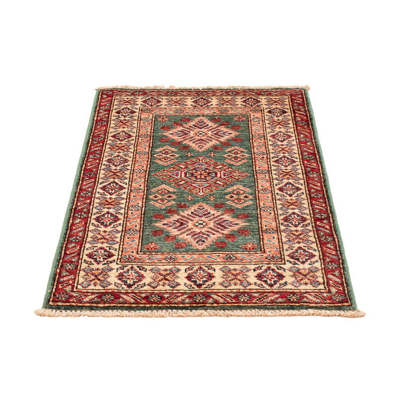 Alfombra Ziegler - Kazak - Real - 90 x 60 cm - verde