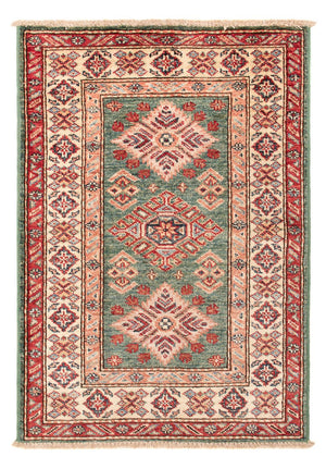 Alfombra Ziegler - Kazak - Real - 89 x 61 cm - verde
