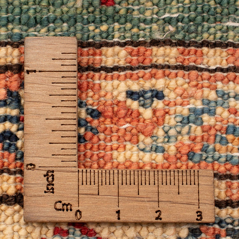 Alfombra Ziegler - Kazak - Real - 89 x 61 cm - verde