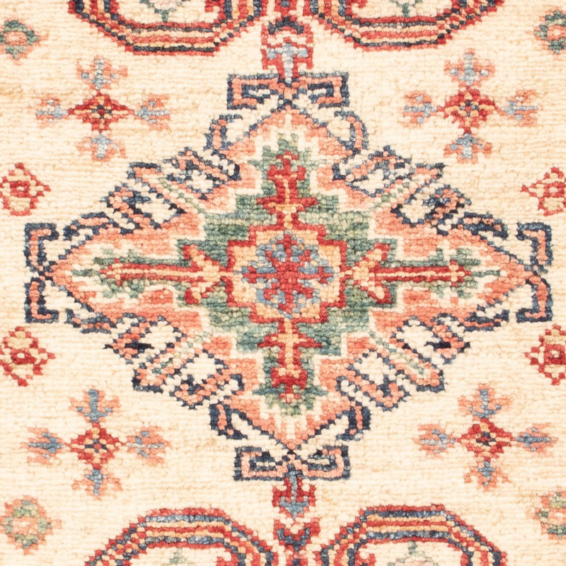 Alfombra Ziegler - Kazak - Real - 88 x 60 cm - beige claro