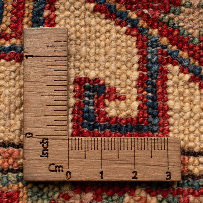 Alfombra Ziegler - Kazak - Real - 88 x 60 cm - beige claro