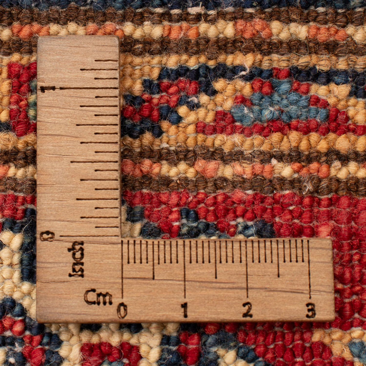 Alfombra Ziegler - Kazak - Real - 90 x 58 cm - azul oscuro