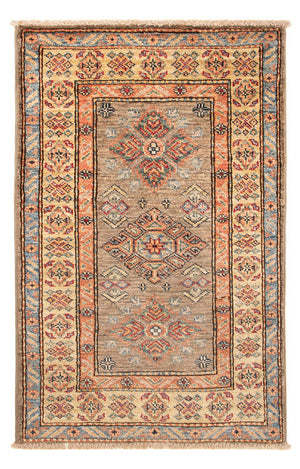 Alfombra Ziegler - Kazak - Real - 91 x 60 cm - verde oliva