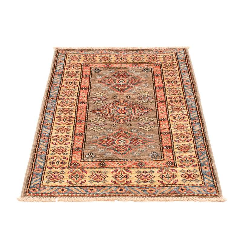 Alfombra Ziegler - Kazak - Real - 91 x 60 cm - verde oliva