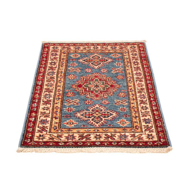 Alfombra Ziegler - Kazak - Real - 94 x 61 cm - azul