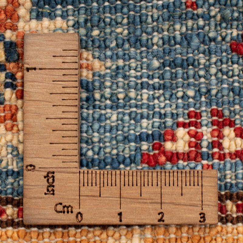 Alfombra Ziegler - Kazak - Real - 94 x 61 cm - azul