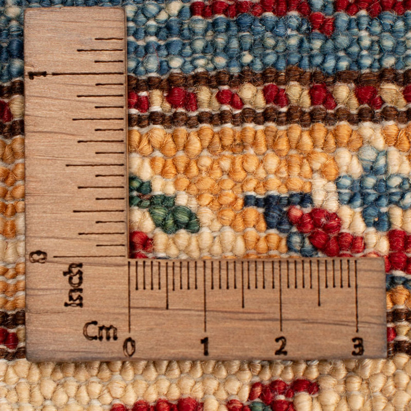 Alfombra Ziegler - Kazak - Real - 94 x 60 cm - azul