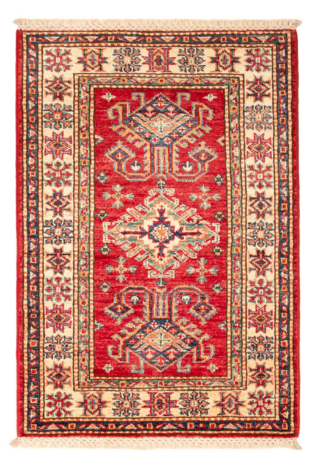 Alfombra Ziegler - Kazak - Real - 91 x 61 cm - rojo