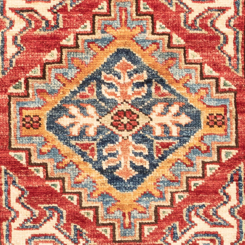 Alfombra Ziegler - Kazak - Real - 88 x 60 cm - rojo