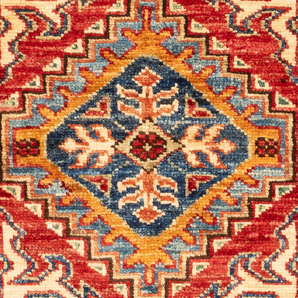 Alfombra Ziegler - Kazak - Real - 89 x 59 cm - rojo