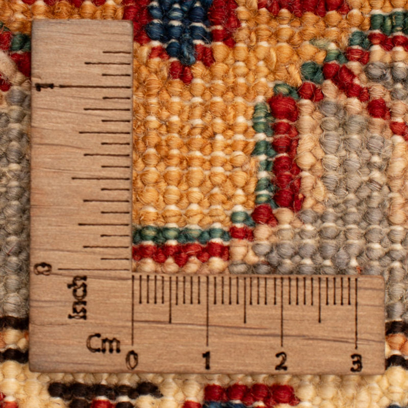 Alfombra Ziegler - Kazak - Real - 92 x 61 cm - gris claro