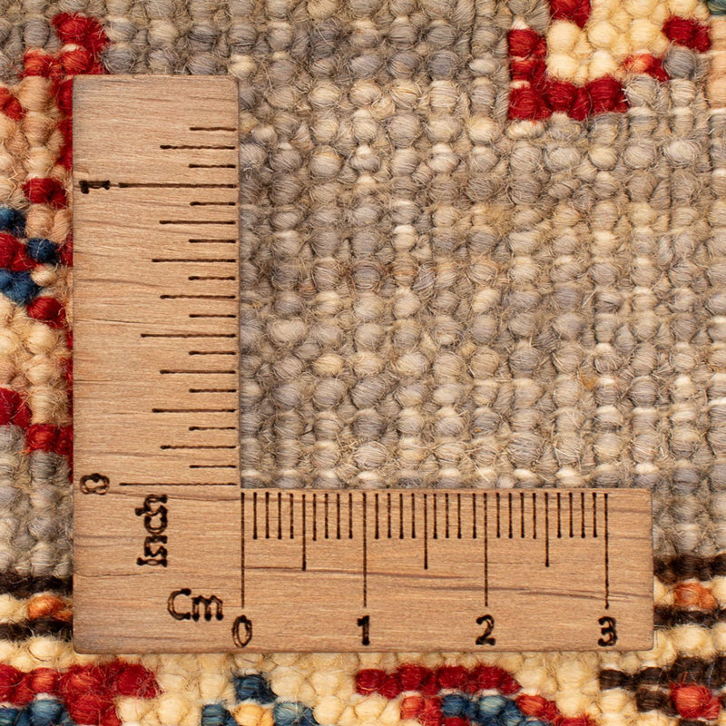 Alfombra Ziegler - Kazak - Real - 92 x 64 cm - gris claro