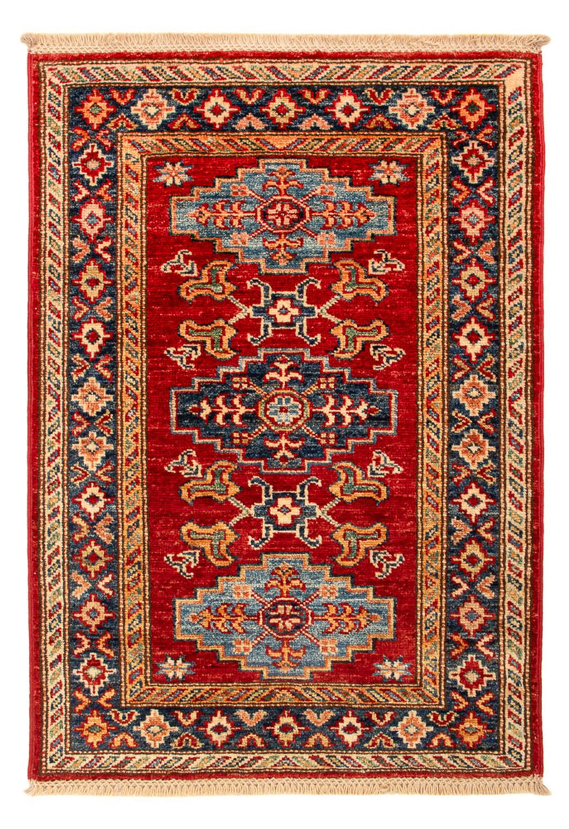 Alfombra Ziegler - Kazak - Real - 90 x 61 cm - rojo