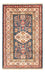 Alfombra Ziegler - Kazak - Real - 95 x 60 cm - azul petróleo