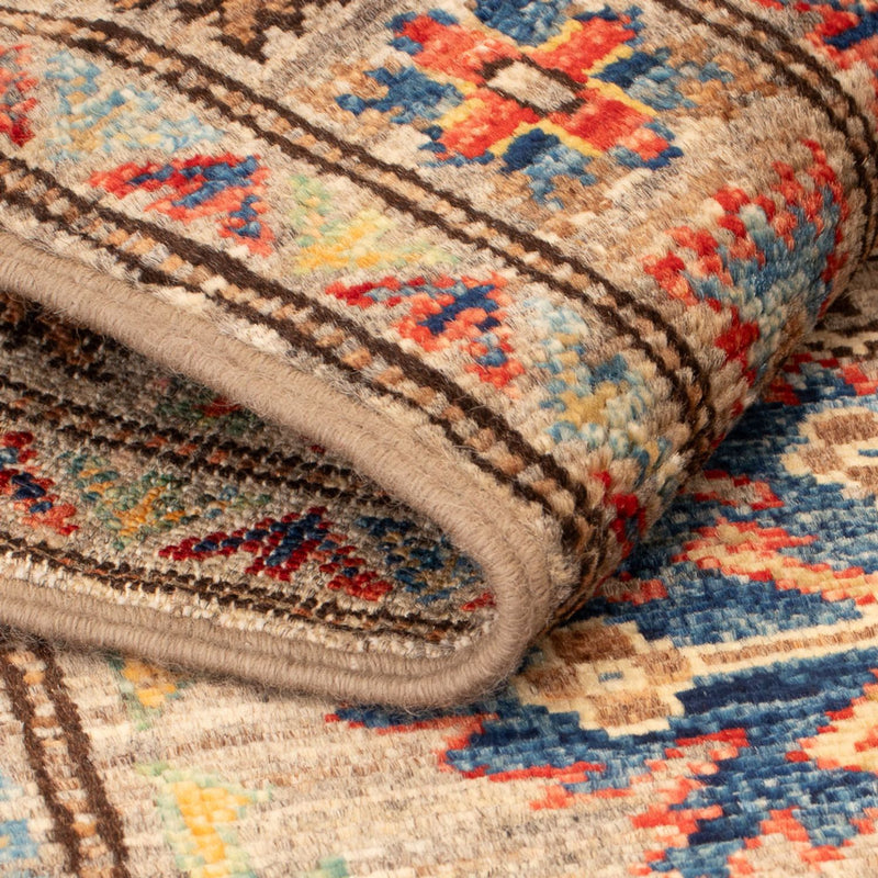 Alfombra Ziegler - Kazak - Real - 92 x 58 cm - arena